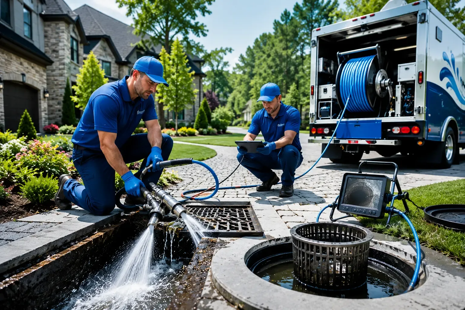 Local outdoor drain cleaning professionals in Waterford, PA